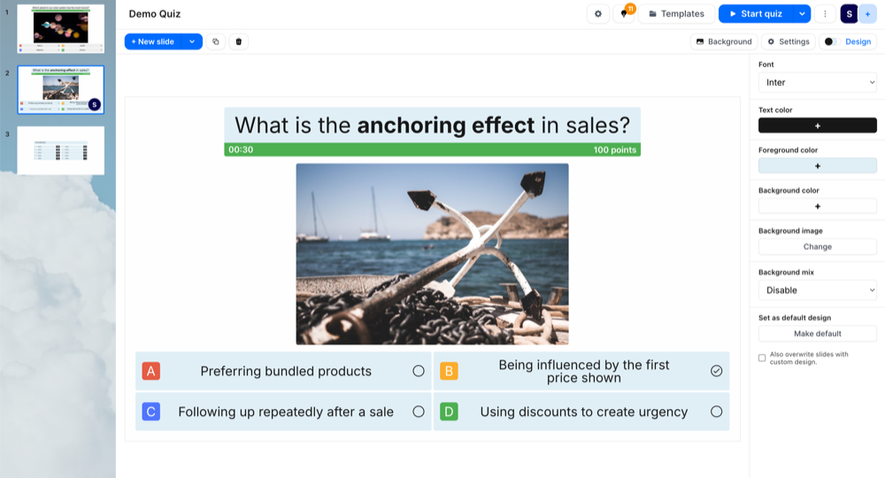 quiz creator